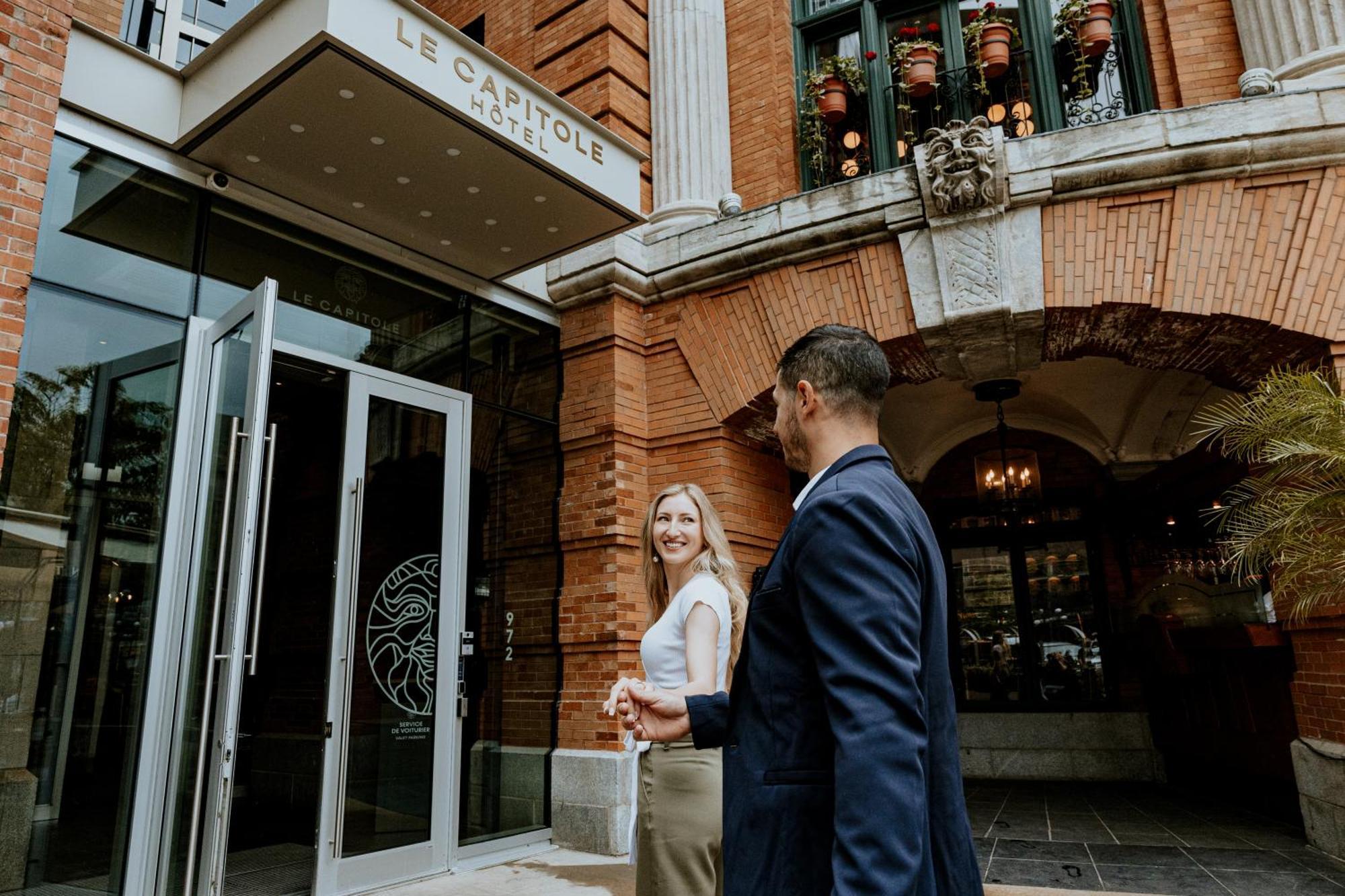 Le Capitole Hotel ケベックシティ エクステリア 写真